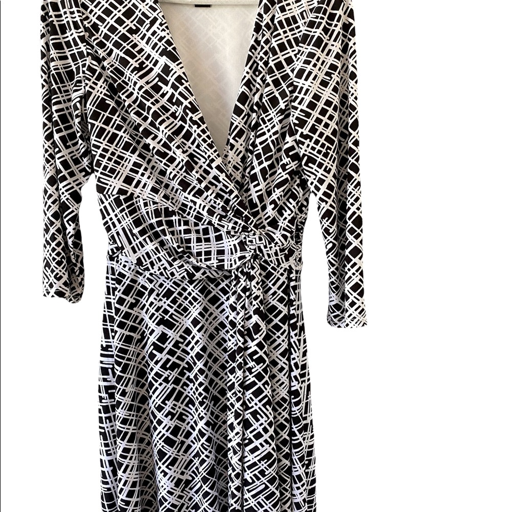 White House Black Market Faux Wrap Dress